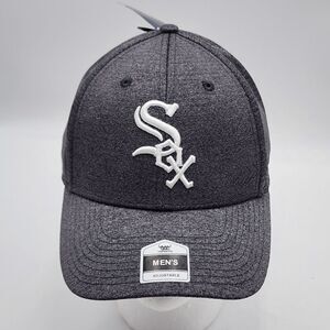 Genuine Merchandise Chicago White Sox Gray Strapback Hat‎ Cap OSFA New